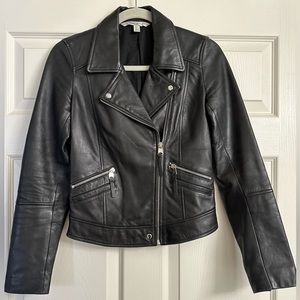 Zara Genuine Leather Jacket